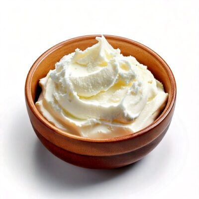 Firefly queso mascarpone en un bol sobre fondo blanco 87601